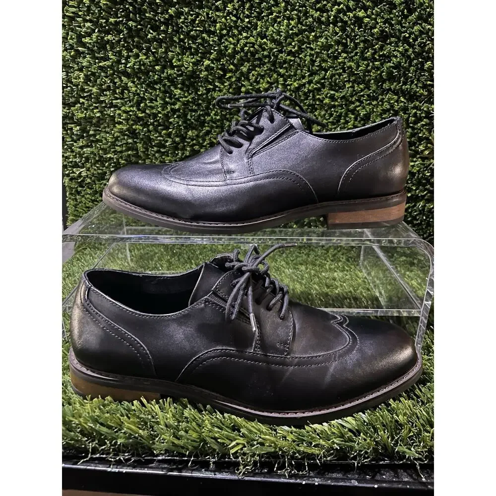 Mix No. 6 Men’s Piles Wingtip Oxford Men’s Black Size 11M